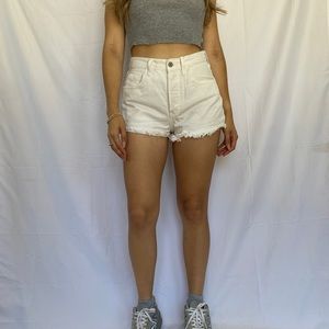 White shorts